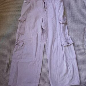 Light Pink Cargo Pants